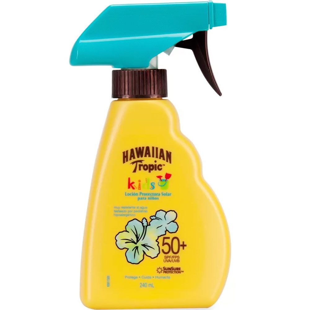 HAWAIIAN TROPIC PROTECTOR SOLAR SPRAY KIDS FPS 50 X 240 ML.